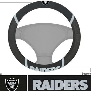 Raiders Steering Wheel Cover